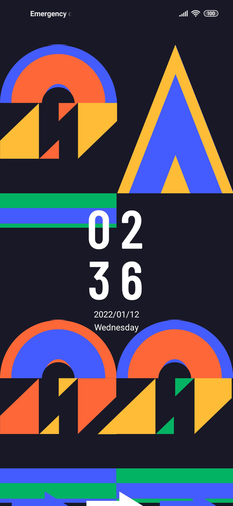 Geometric color screenshot