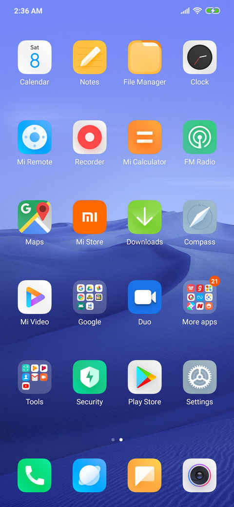 Minimalism screenshot