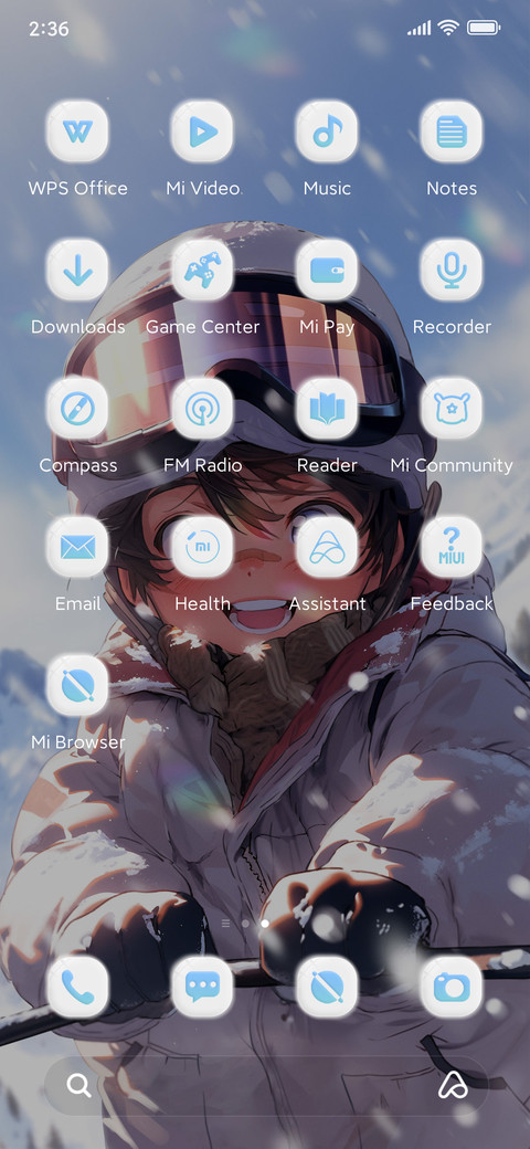 Warm winter days screenshot