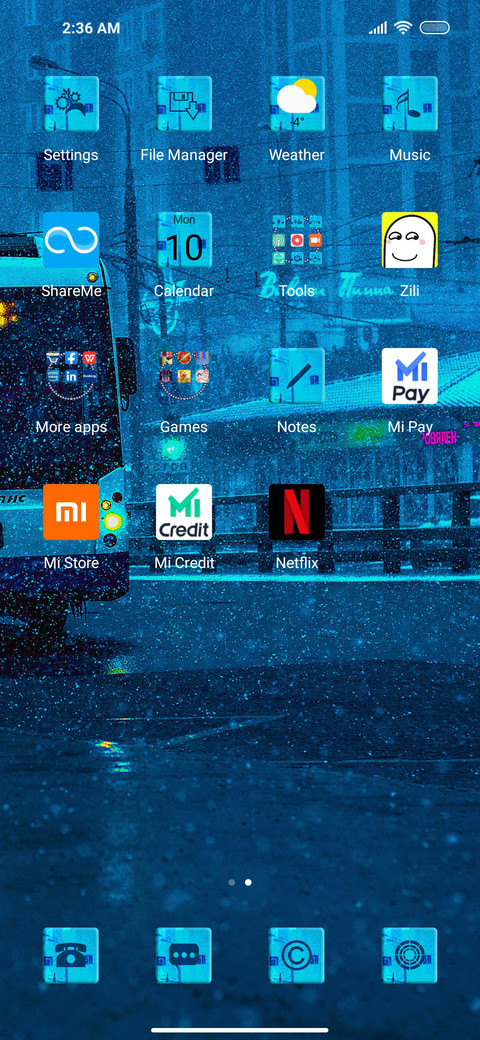 Rainy day screenshot