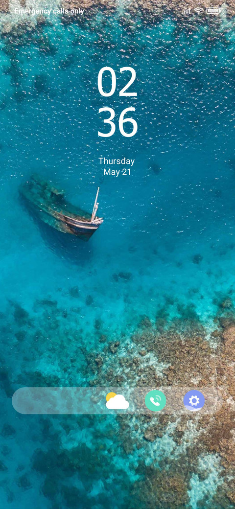 Blus OS screenshot