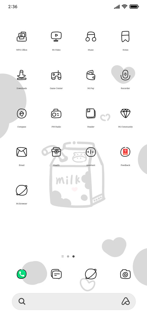 Milk streaks screenshot