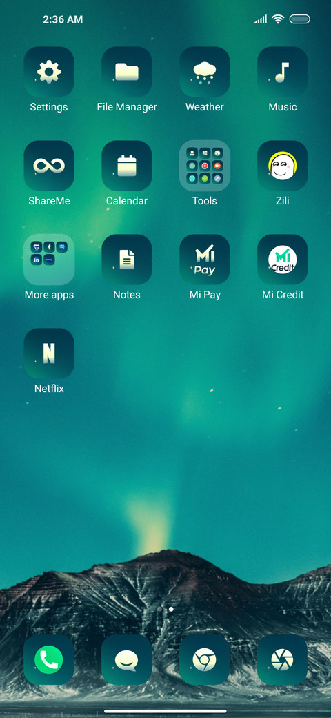 Aurora screenshot