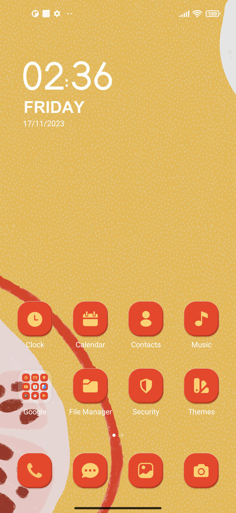 Minimal Lime screenshot