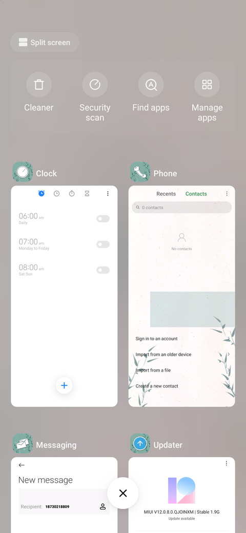 bamboo leaf screenshot