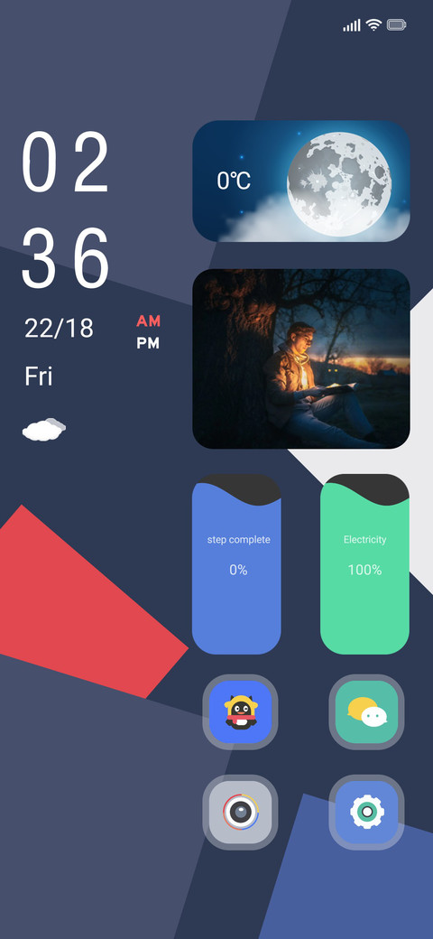 Geometric screenshot