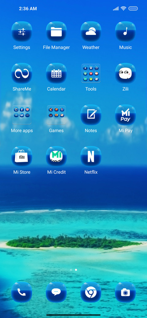 Island si screenshot