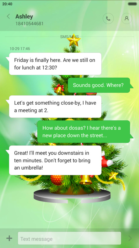  IN X-mas 2015  Green  screenshot