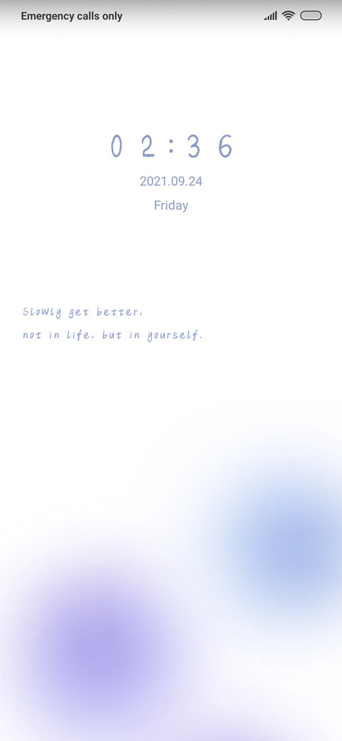 Round colored ball screenshot