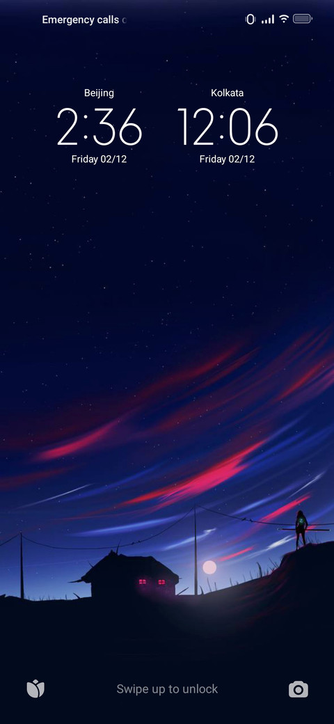 Farm in the night screenshot