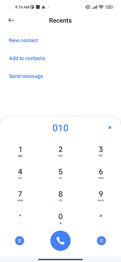 Blue Geometry screenshot