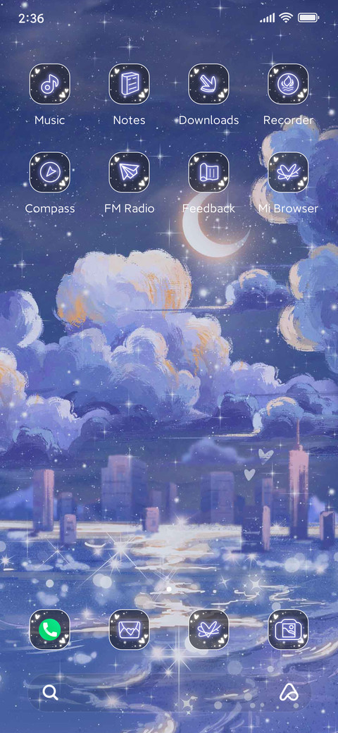 Clouds+sea screenshot