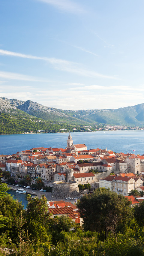 Croatian seaside town screenshot