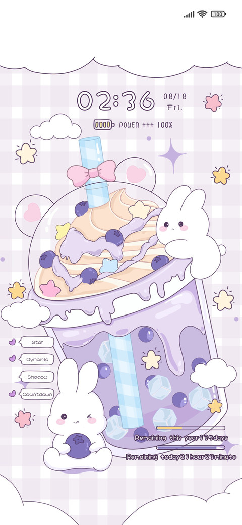 Rabbit milk tea screenshot