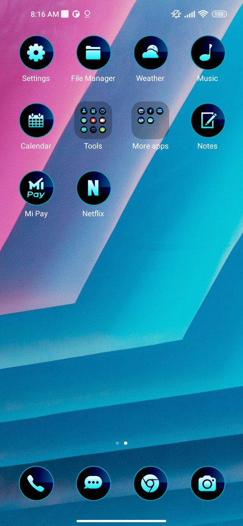 Pastel trance screenshot
