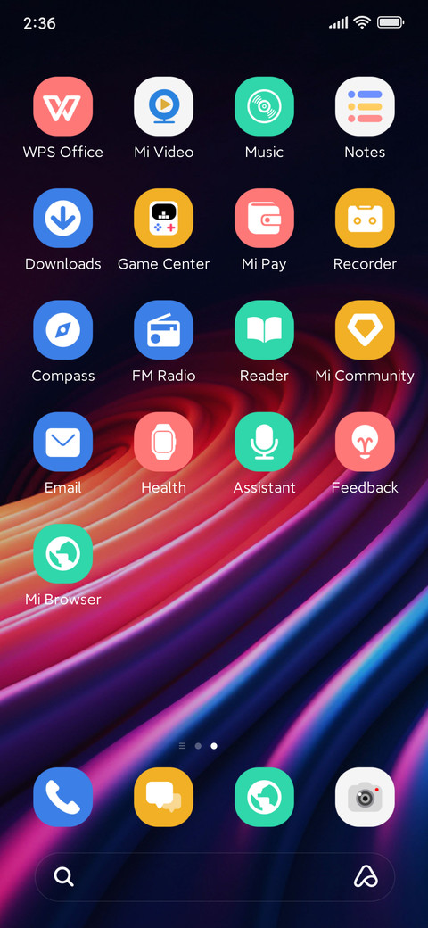 Color Swirl Gleam screenshot