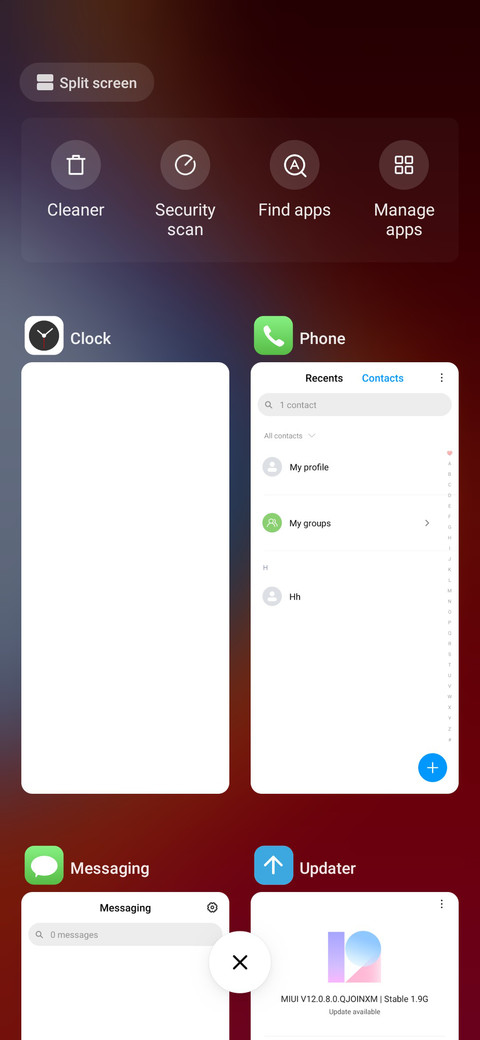 Dynamic skittles screenshot