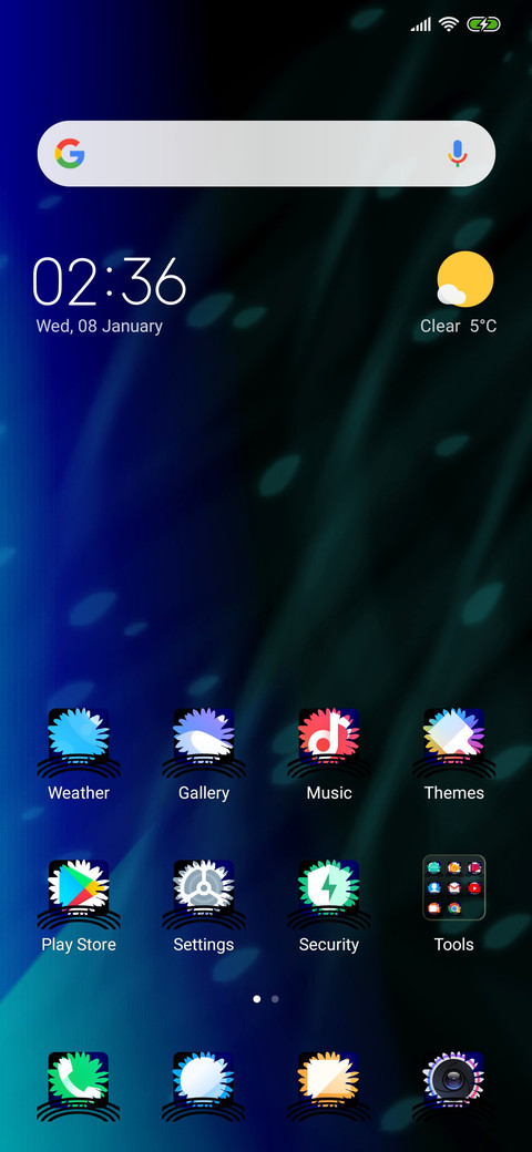 Dark Green UI_DWM4 screenshot