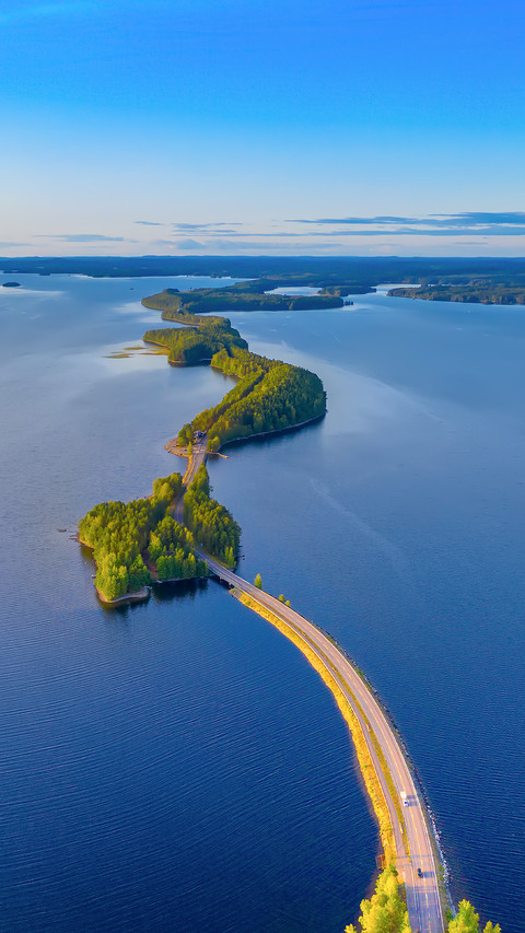 Aerial View of Pulkkilanharju Ridge screenshot