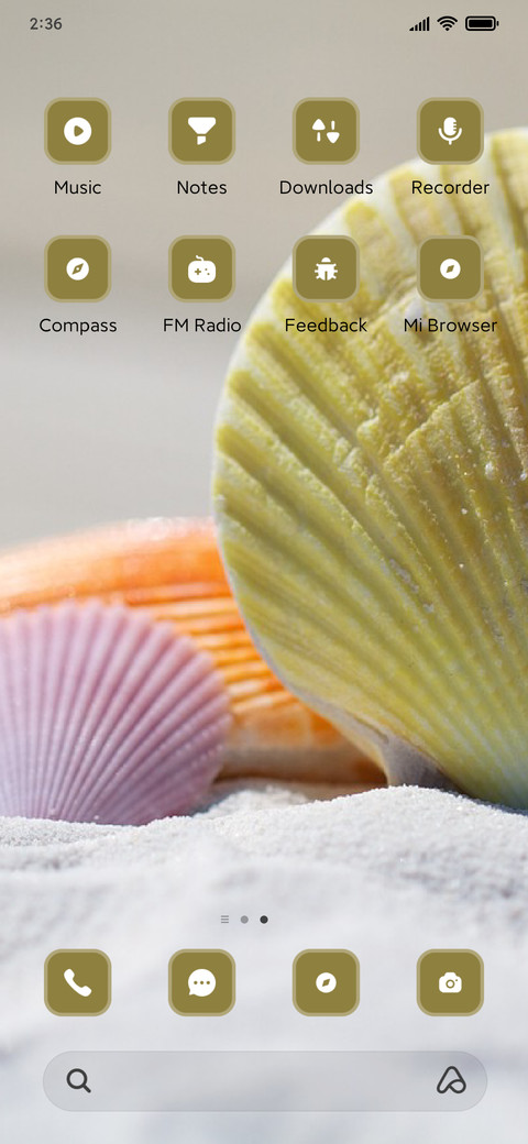 Shell screenshot