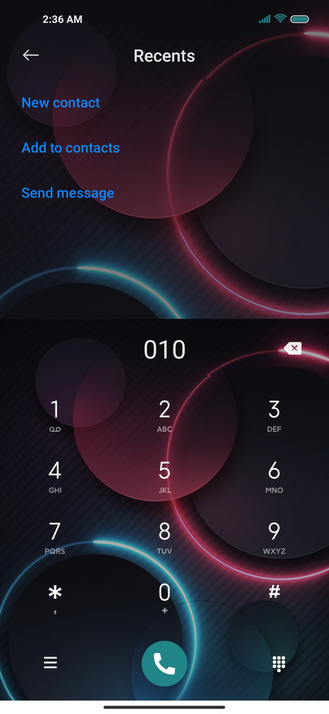 Neon ring screenshot