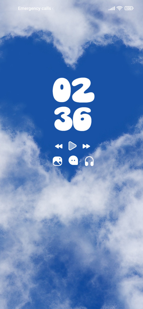 Heart Clouds screenshot