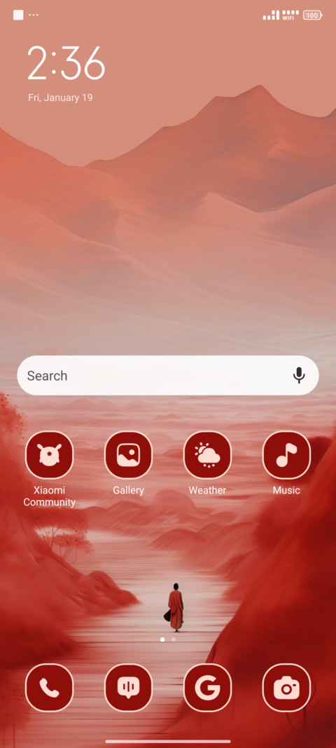 Minimal Mountain screenshot