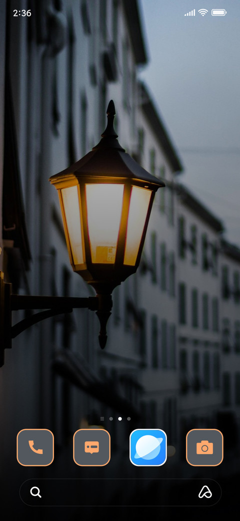 street night lamp screenshot