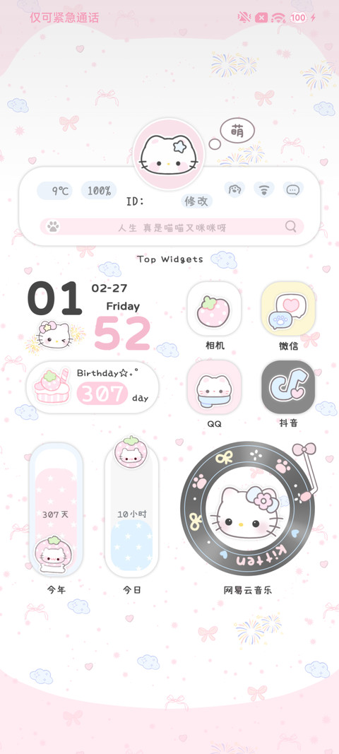 烟花平铺小猫 多图 screenshot