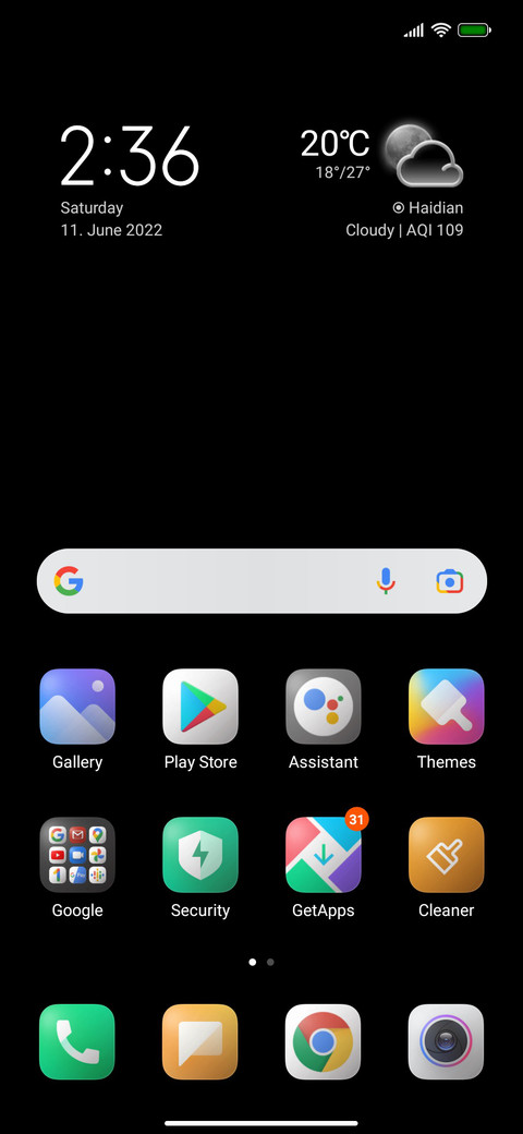 BlackAmoled screenshot