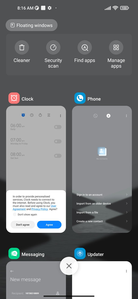 Gray Landscape screenshot
