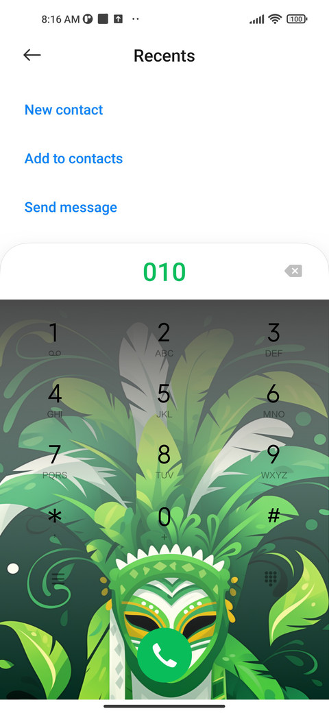 Carnival mask screenshot