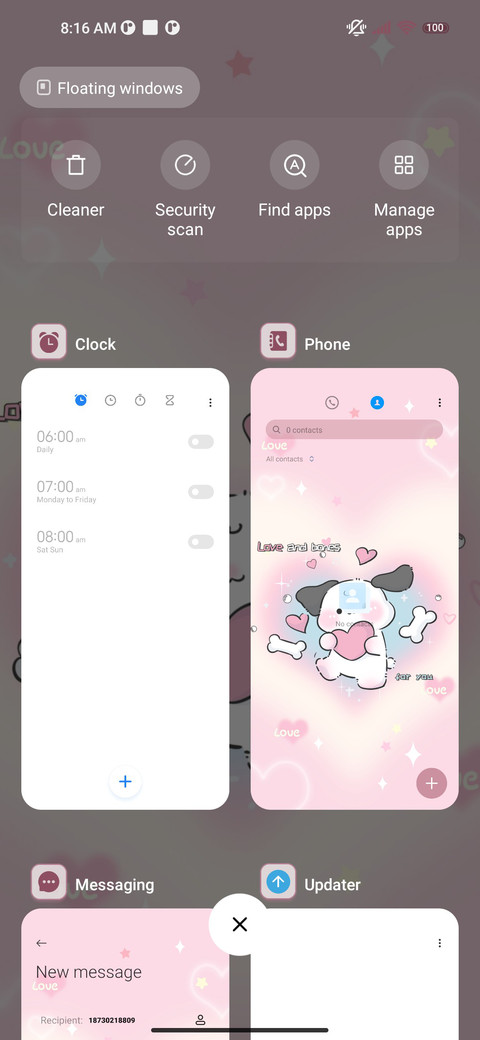 Cream cute screenshot