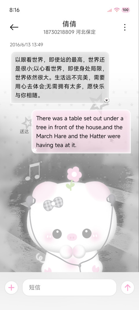 淡淡的冷脸萌小猪 screenshot
