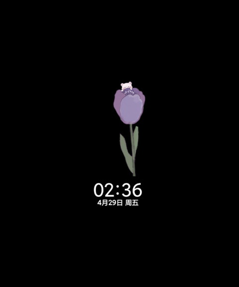紫色浪漫郁金香 screenshot