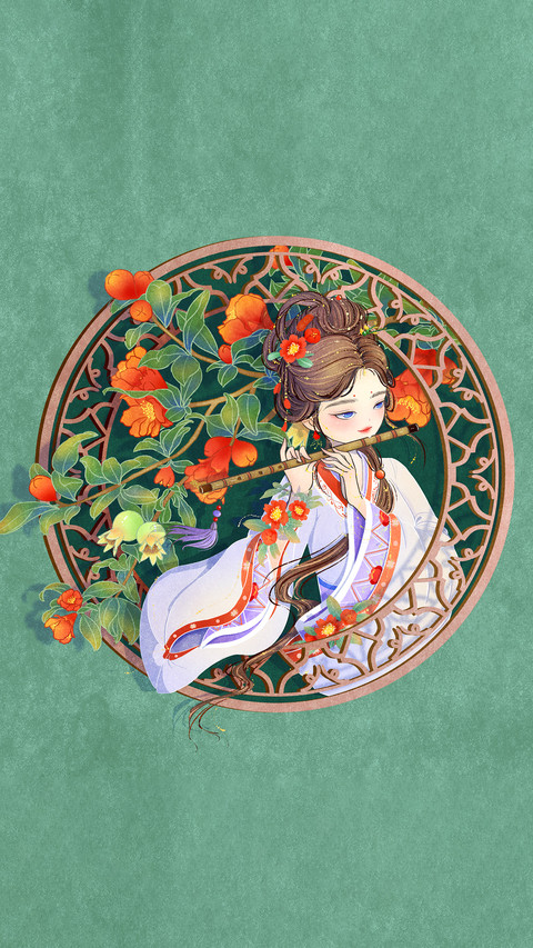 民间传说中的花神 screenshot