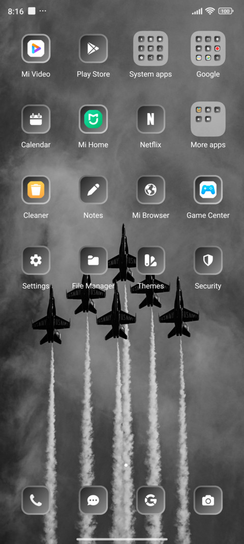 Aircraft screenshot