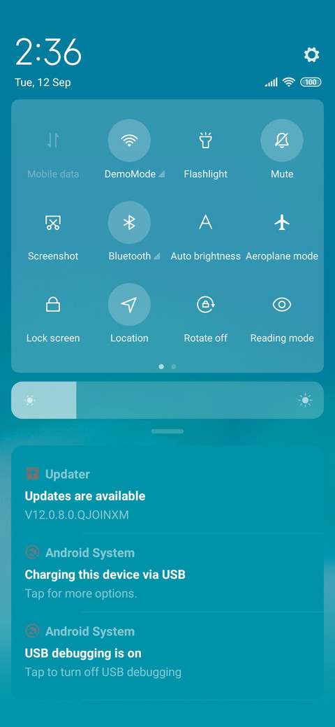 Stars and clouds screenshot