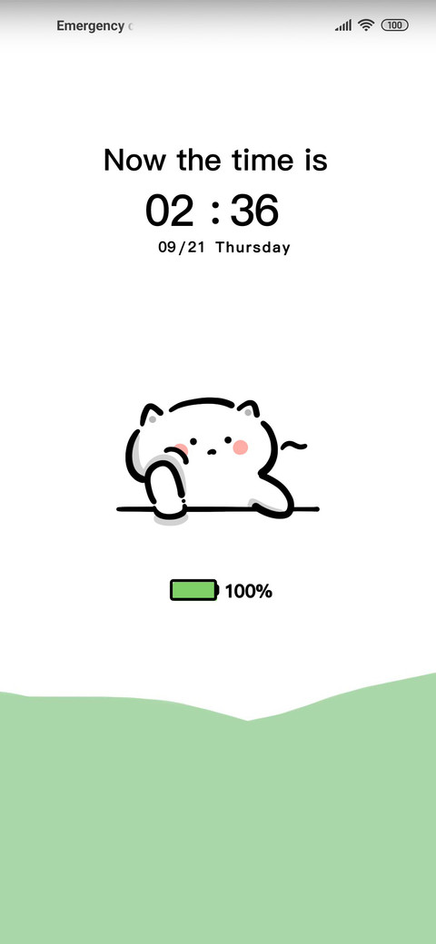 Lazy cat module screenshot