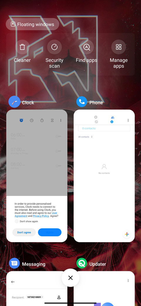Nusantara OS screenshot