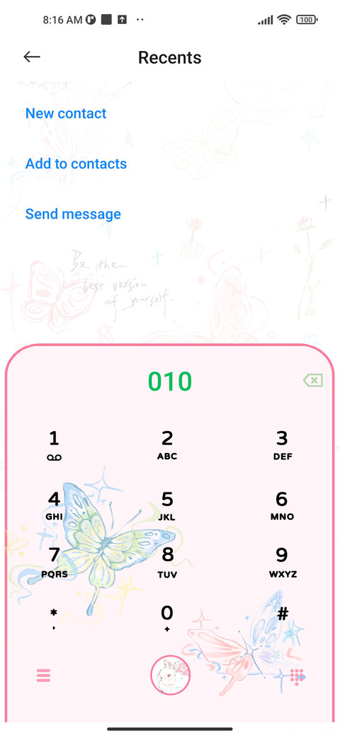 butterfly romantic screenshot