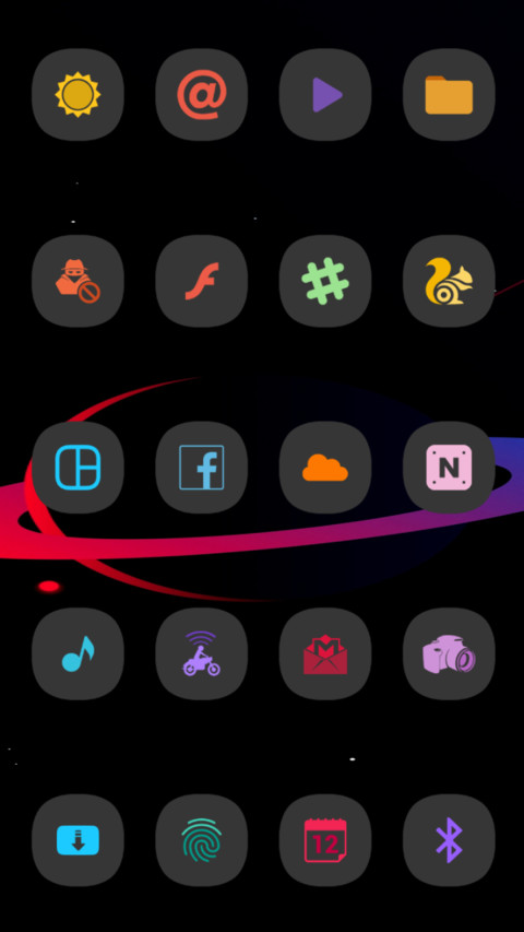 Dark Blue V10 screenshot