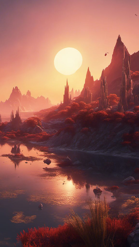 Alien Sunset screenshot
