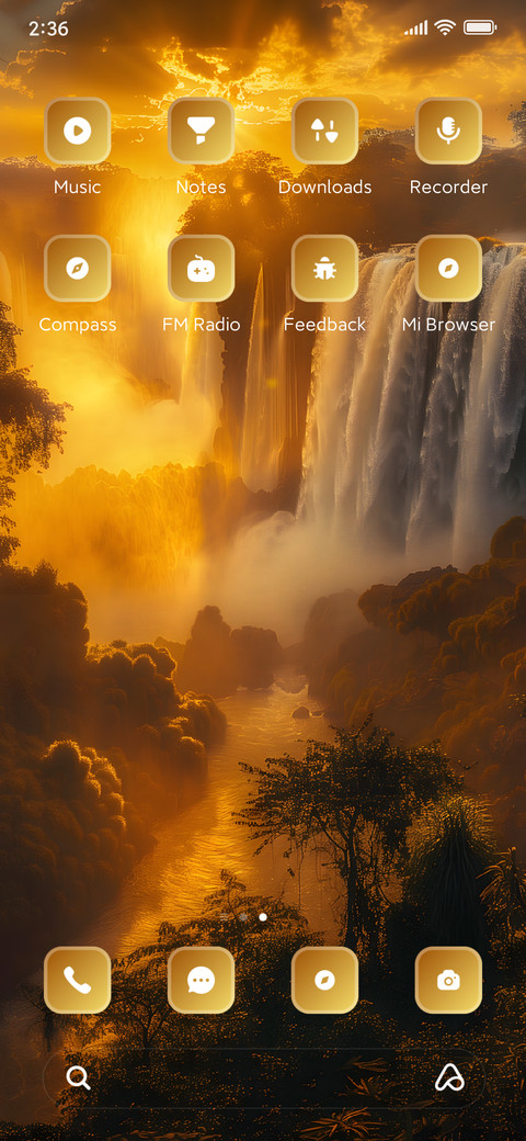 Waterfall screenshot