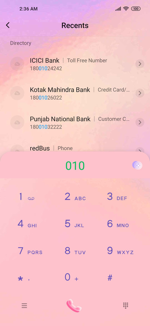 Letter bubble screenshot