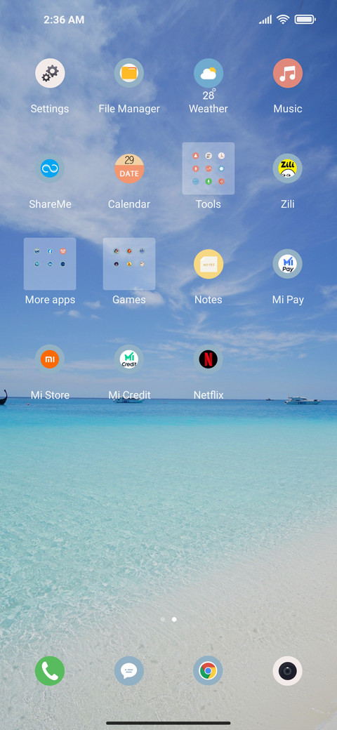 BlueSkyAndBlueSea screenshot