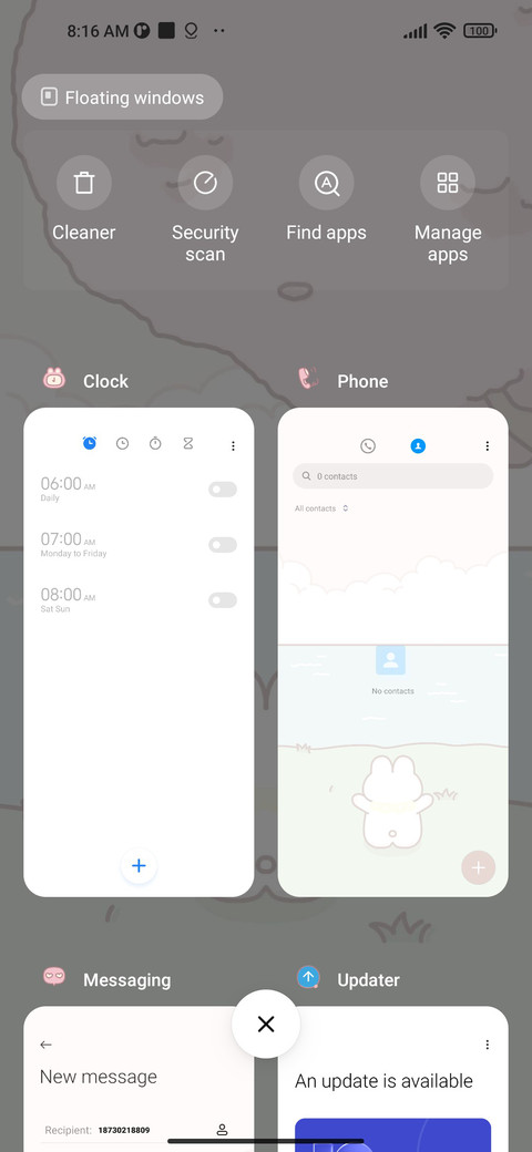 Rabbit walk screenshot