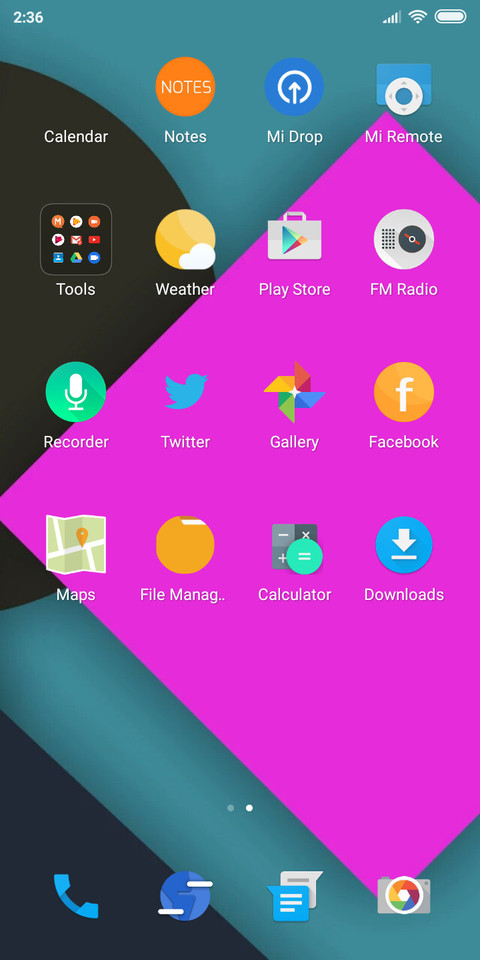A 7 + M 8 screenshot