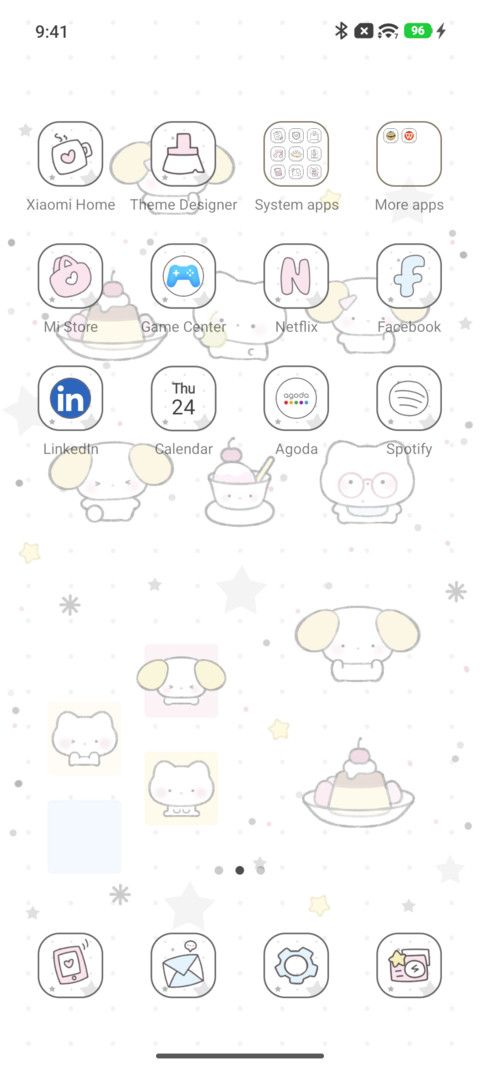 Cute Grid Cake screenshot