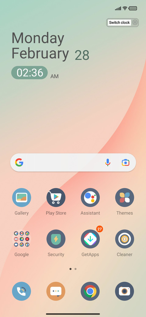 Luxy screenshot